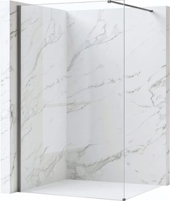 Parete doccia Rea Flexi Transparent / Titan 80