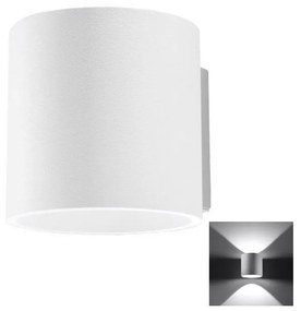 Sollux SL.0211 - Applique VICI 1xG9/40W/230V vetro/bianco