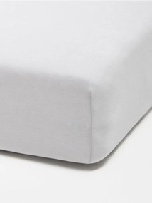 Sinsay - Lenzuolo in jersey di cotone con elastico - grigio chiaro