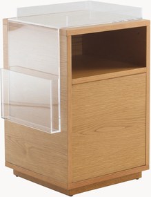 Comodino effetto legno Hustofta