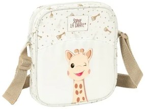 Borsa a Tracolla Sophie la Girafe Beige 16 x 18 x 4 cm