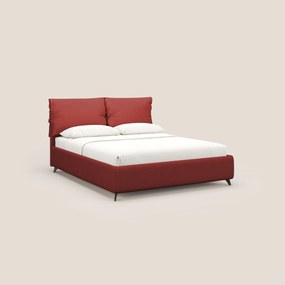 Susan letto imbottito contenitore completamente sfoderabile in microfibra smacchiabile T11 rosso