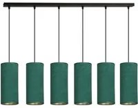 Lampada a Sospensione Bente, Verde, Acciaio, 95x100x6 cm, EPIKASA