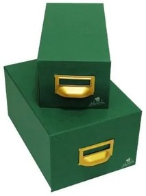 Classificatore compilabile Mariola GELTEX Verde Cartone 12,5 x 9,5 x 25 cm