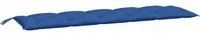 Cuscino per Panca da Giardino Blu 180x50x7 cm in Tessuto cod mxl 68598