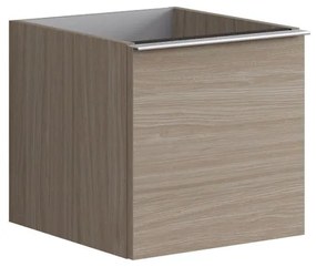 Struttura semi colonna da bagno Pixel 1 cassetto olmo rousseau L 40 x H 40 x P 45.5 cm