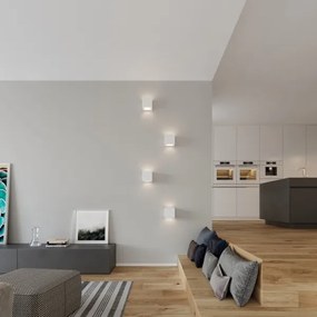 Sollux SL.0005 - Applique LEO 1xE27/60W/230V bianco