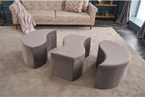 Sgabello grigio Alya - Artie