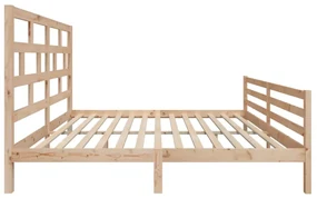 Giroletto in legno massello 180x200 cm 6ft super king