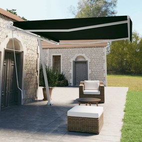 Tenda Retrattile Manuale Autoportante 450x300 Cm Antracite /