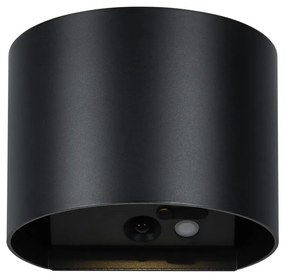 Illuminazione esterna LED con ricarica USB con sensore di movimento da parete (altezza totale 10 cm) Genie – Trio