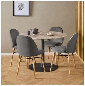 Sedia da pranzo grigia Sophia - Actona