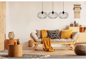 Lampadario a sospensione con filo BOCCA 3xE27/60W/230V