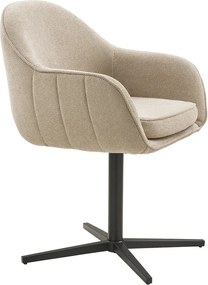 Set di sedie da pranzo grigio chiaro in imbottito con braccioli 2 pz Tamera – House Nordic