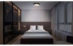 Osram - Plafoniera ORBIS PARIS 2xE27/25W/230V diam. 40 cm nera