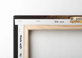Quadro su tela – Cuore su tronco
