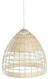 Lampadario DKD Home Decor Bianco 50 W (30 x 30 x 30 cm)