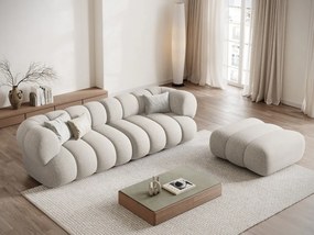 Pouf Koge in tessuto strutturato – 95x95 cm