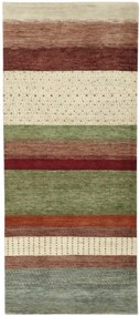 Loribaft Tappeto 90 x 200 (Indian) Annodato A Mano