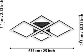 Plafoniera smart LED 42 W PARANDAY-Z - EGLO