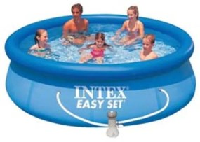 PISCINA EASY SET ROTONDA AUTOPORTANTE C/POMPA FILTRO CM.305x76H. capacitÃE lt.3853 kg.10,8 (28122) INTEX