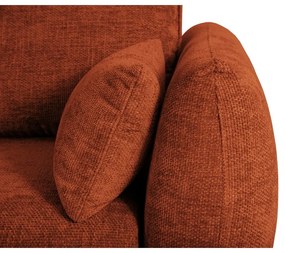 Divano angolare arancione (angolo sinistro) Matera - Cosmopolitan Design