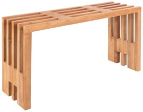 Panchina da giardino in legno di teak , 90 x 30 cm Benidorm - House Nordic