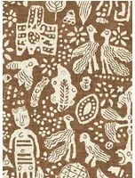 Lewis & Wood Carta da parati Minna Maze - Ginger