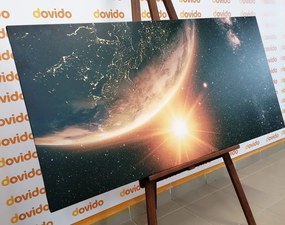 Stampa su tela – Vista del sole dallo spazio