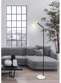 Lampada da terra ZUMBA 1xE27/40W/230V bianco/nero