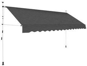 Tenda Da Sole Retrattile Manuale 350 Cm Antracite /