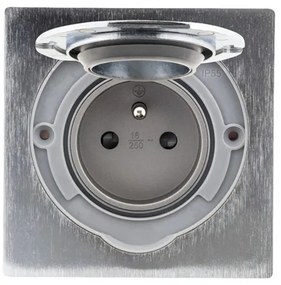 Solight 5B320 − Presa da incasso per pavimenti IP55