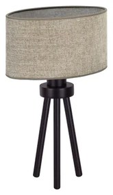 Duolla - Lampada da tavolo OVAL 1xE27/15W/230V diametro 30 cm marrone