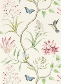 Exotische Tapete Clementine von Sanderson - Chintz