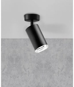 Luce Spot da bagno TURYN 1xGU10/10W/230V IP44 nero