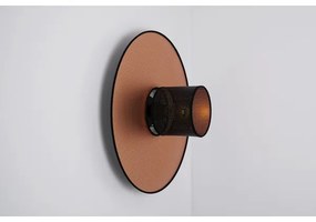 Duolla - Applique TOKYO SHINY 1xE27/15W/230V diametro 50 cm rame/nero