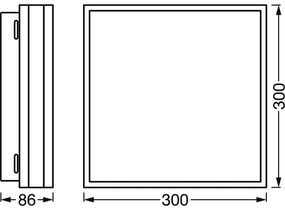 Ledvance - Plafoniera LED Dimmerabile SMART+ MAGNET LED/26W/230V Wi-Fi
