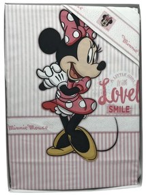 Copripiumino culla neonato Minnie Love Smile Disney