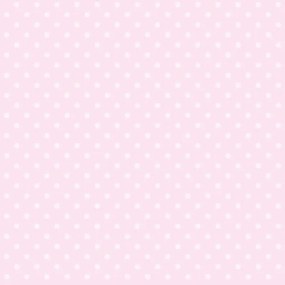 Carta da parati Pois Piccoli rosa, 53 cm x 10.05 m