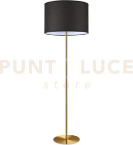 Set up base per lampada da terra 1 luce attacco e27 ottone