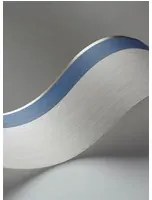 Bordüre Jaspe Border von Cole & Son - White/ Blue & Gold