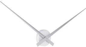 Orologio da parete in argento Present Time Little Big Time - Karlsson