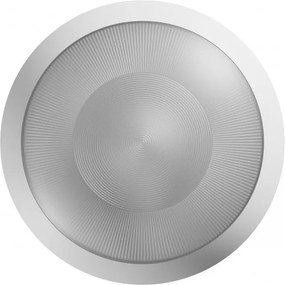 Plafoniera rotonda E27 IP65 Ø30cm Con sensore Movimento - Bianca