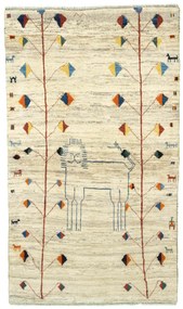 Gabbeh Tappeto persiano 110 x 190 Beige (Iran) Annodato A Mano