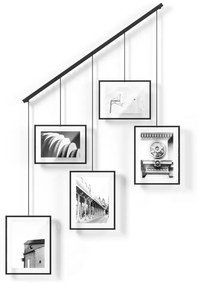 Cornici da parete in metallo nero in set da 5 66x69 cm Exhibit - Umbra