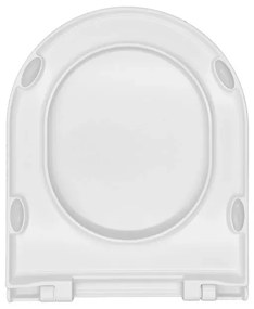 Copriwater slim softclose compatibile Vitra Integra round termoindurente bianco