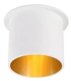 Cornice per lampada a plafone MOLO 1xGU10/GU5,3/MR16/50W/230V/12V bianco/oro