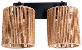 Lampada da parete APP1824-2W NATURE BLACK