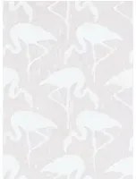 Vintagetapete Flamingos von Sanderson - Blush/ Ivory