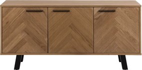 Cassettiera bassa in rovere 150x71 cm Brighton - Actona